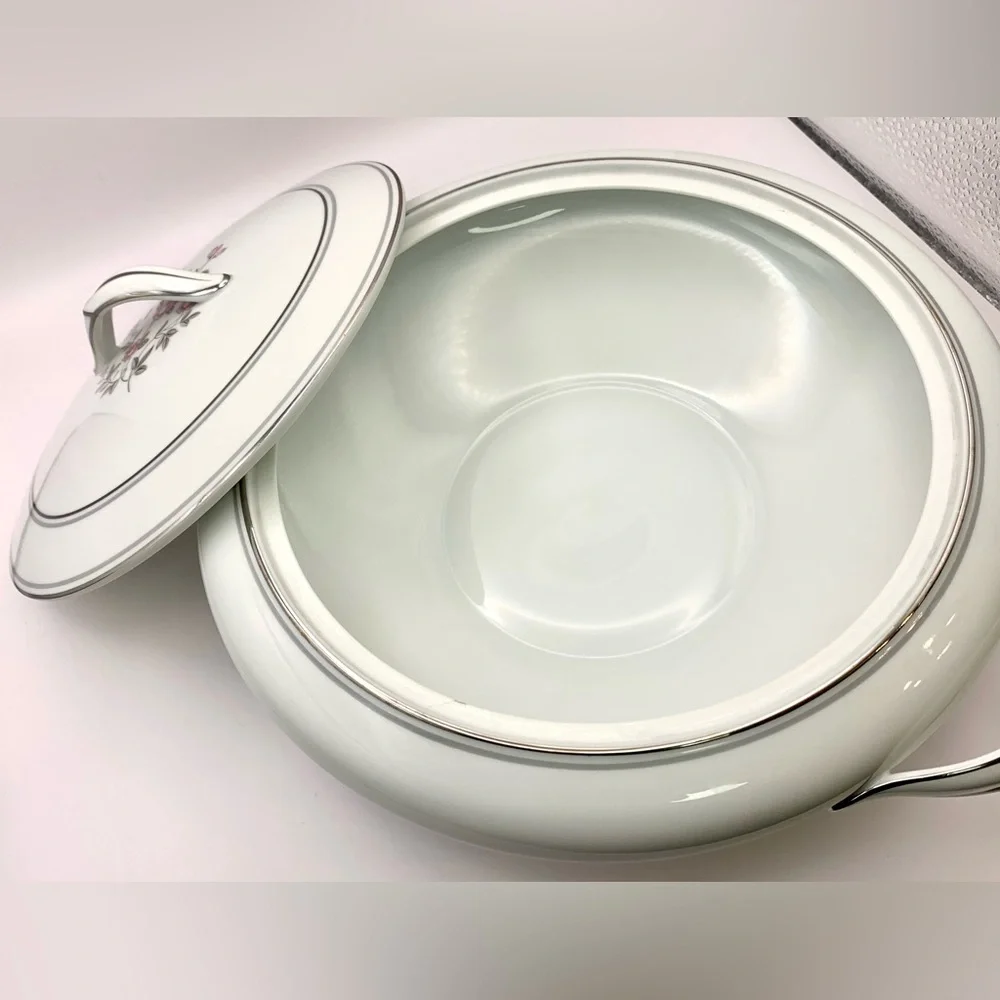 Noritake 5407 Stanton Covered Vegetable Fine China Dish, Vintage, Rare - Picture 7 of 12